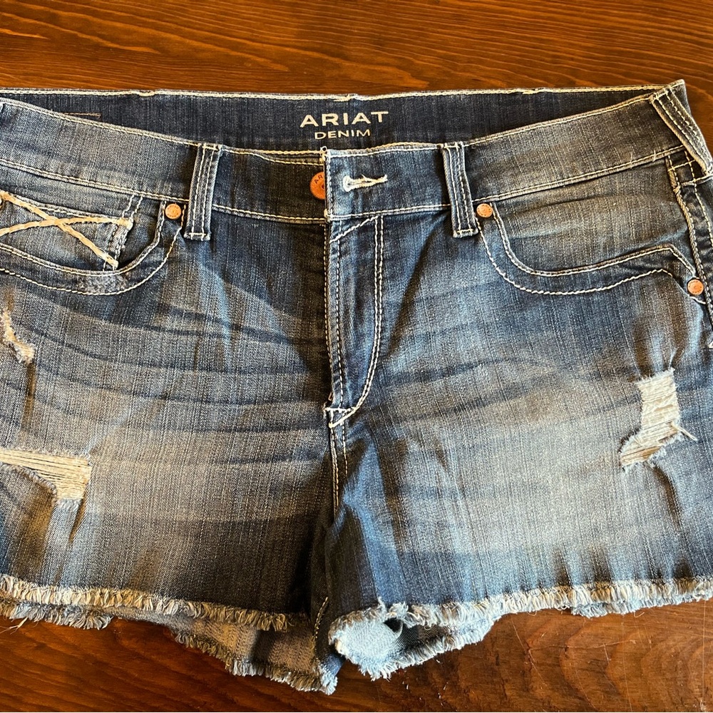 Ariat Women's Blue Denim Shorts